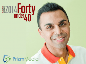 From College Creation to Leading Health Marketing/Tech Firm: “Prizm” Pioneer Zeeshan Hayat lands on BIV “Forty Under 40” list.