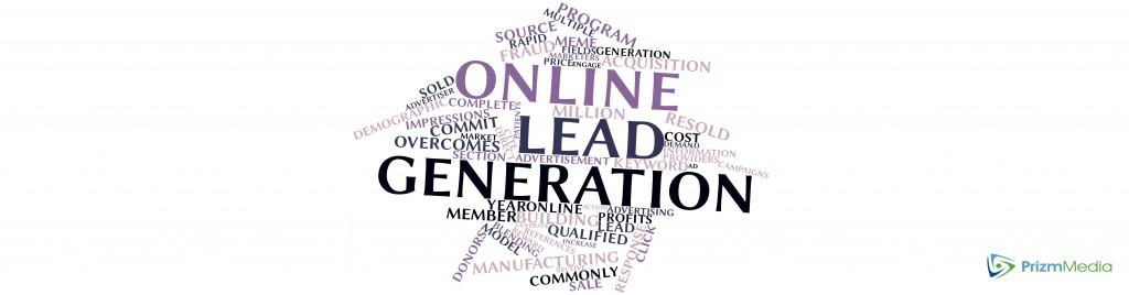 Word cloud for Online lead generation